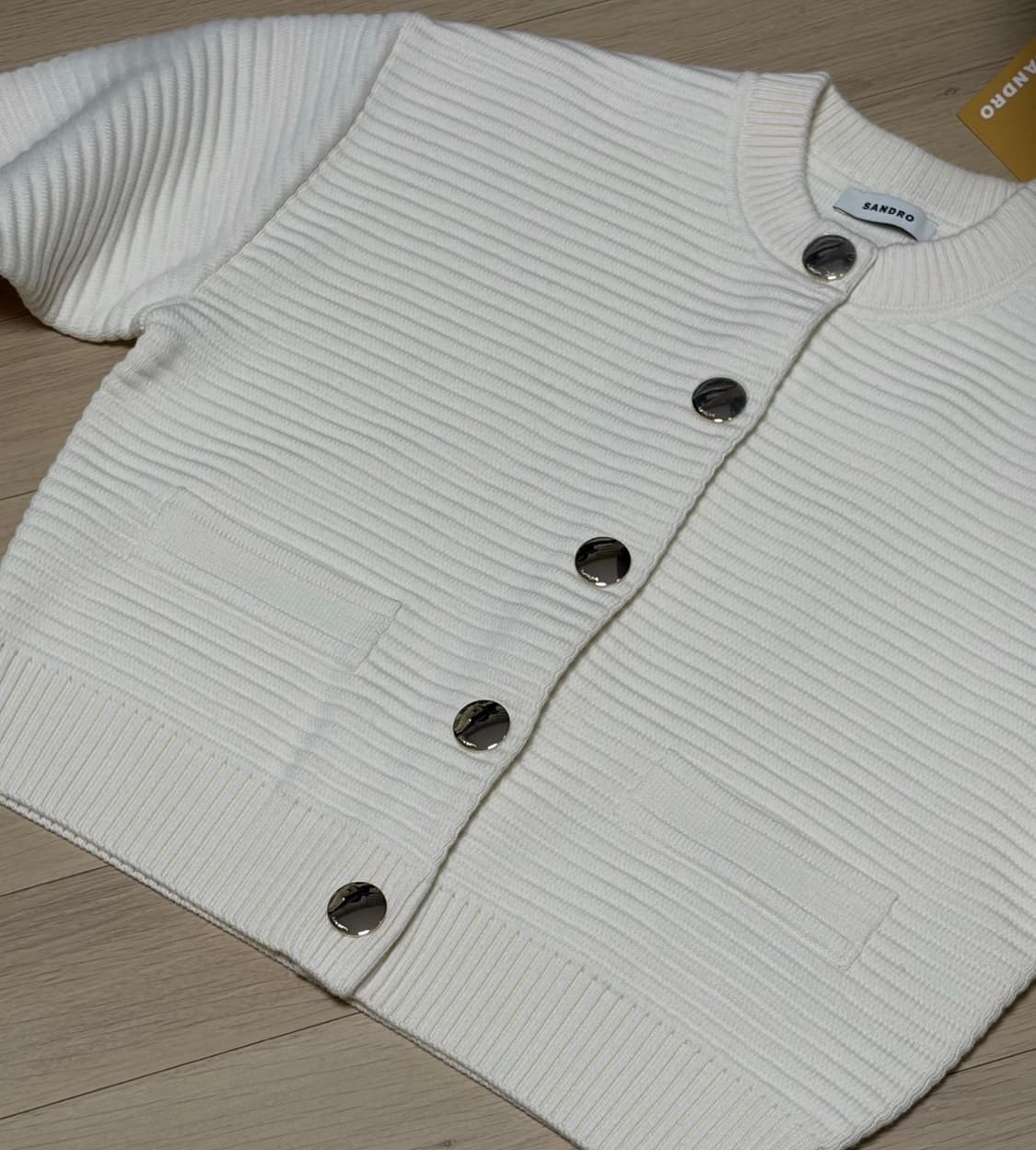 산드로 가디건 2 (미착용 택o 쇼핑백o) 상품이미지1