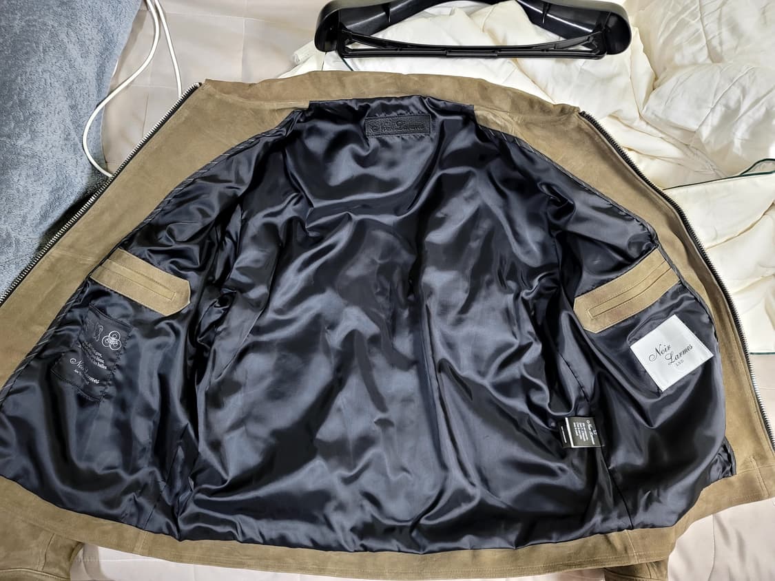 Noir Larmes 느와르 라르메스 스웨이드 자켓 베이지 52 상품이미지6