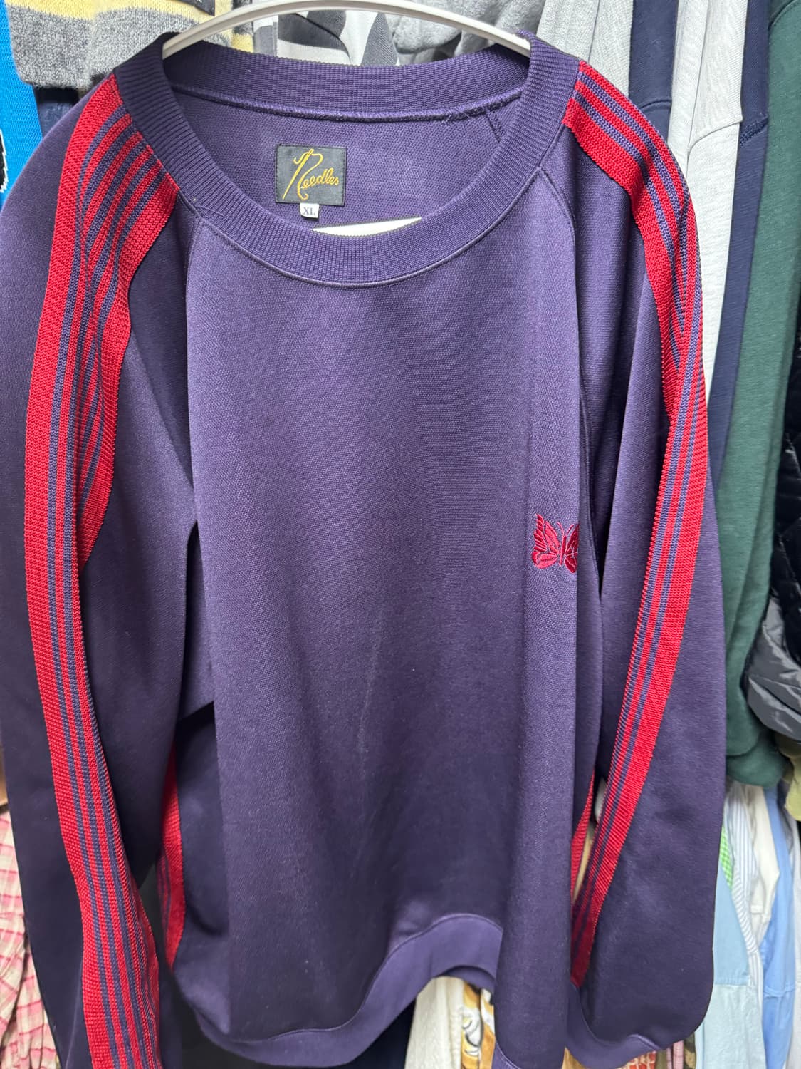 니들스 맨투맨 폴리스웻셔츠 스웨트 상품이미지1