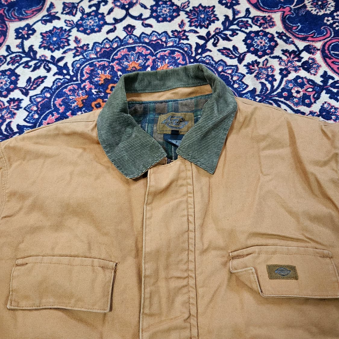 디키즈(Dickies) 90's 캔버스 하프 워크자켓 XL size 상품이미지3