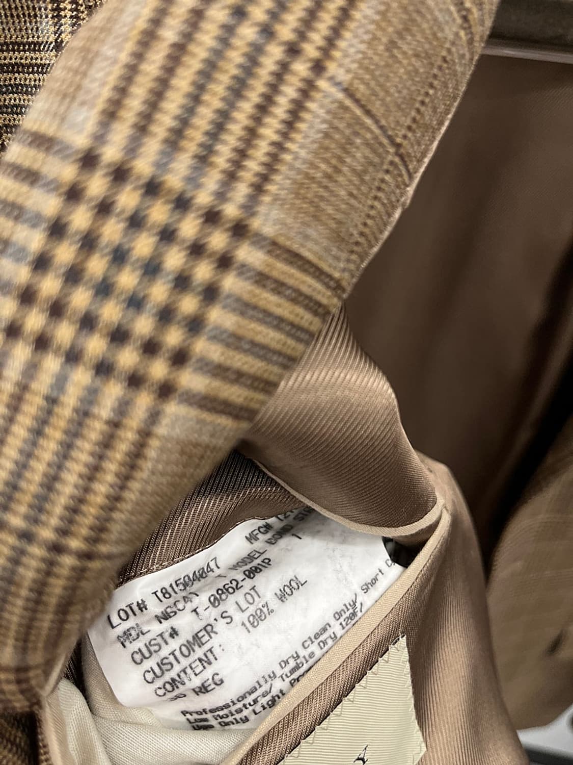 100) 버버리 체크 블레이져  상품이미지6