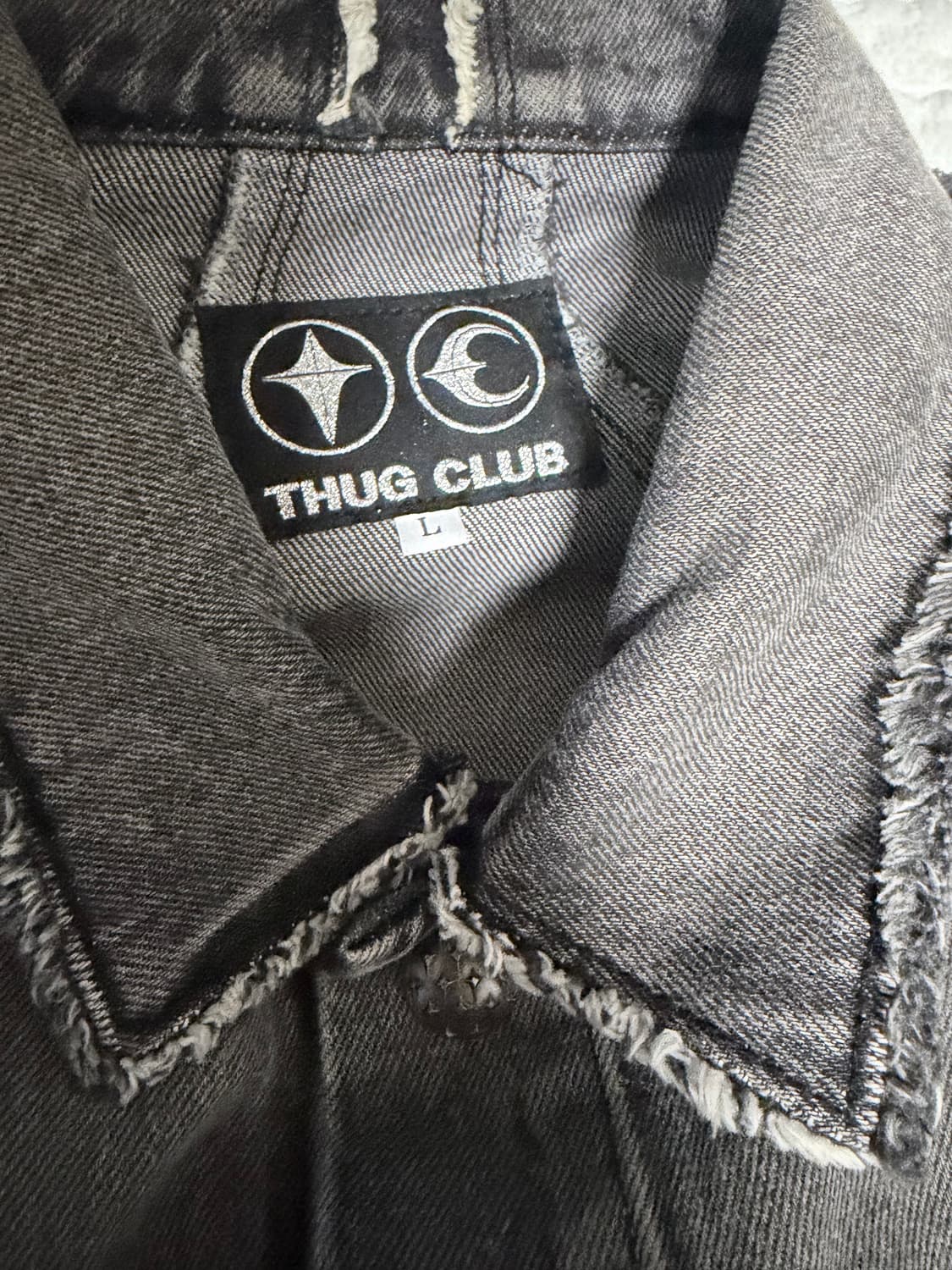 Thug club 트라이벌 블랙 자켓 상품이미지2