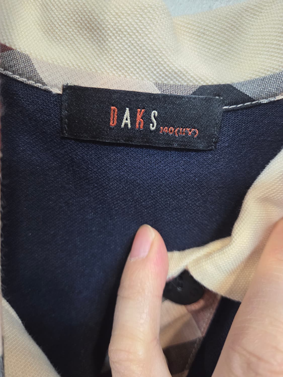 닥스 키즈 주니어 카라 원피스 반팔 140 상품이미지3