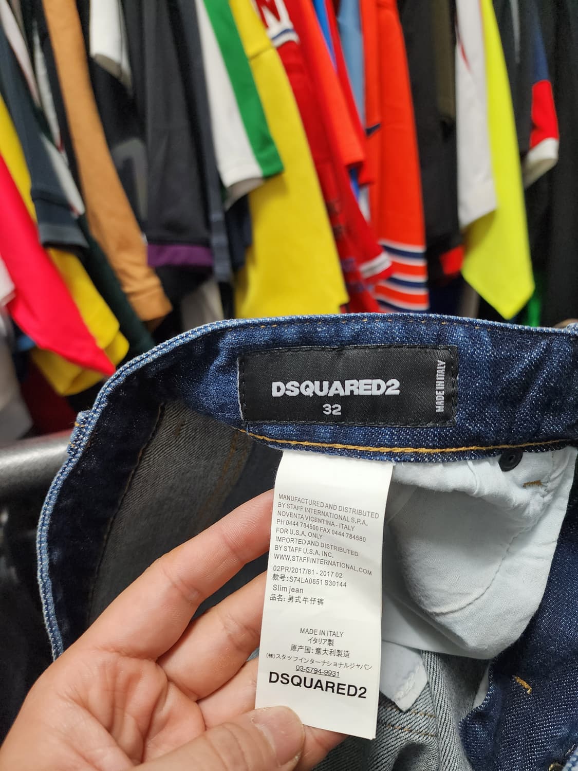 디스퀘어드2 그래피티 반바지 상품이미지5