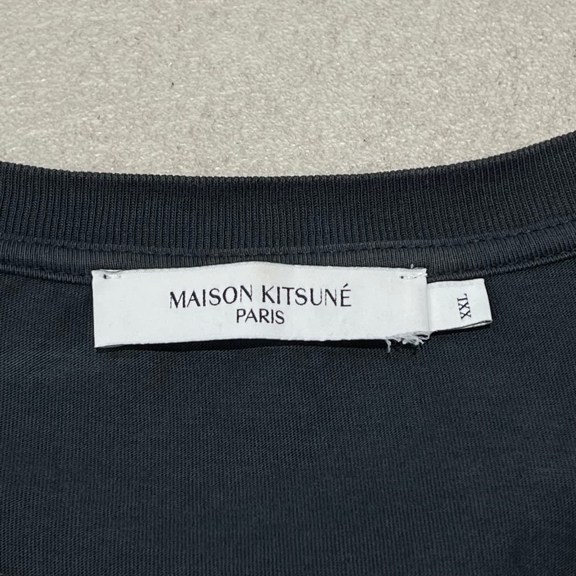  메종키츠네 폭스 자수 반팔티 s10382 상품이미지6