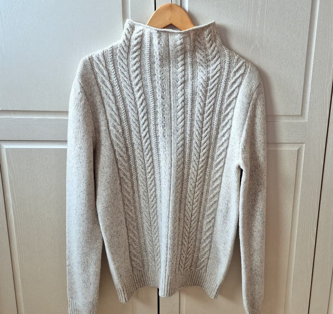 시스템옴므 캐시미어 혼방 터틀넥 니트 100사이즈 상품이미지1