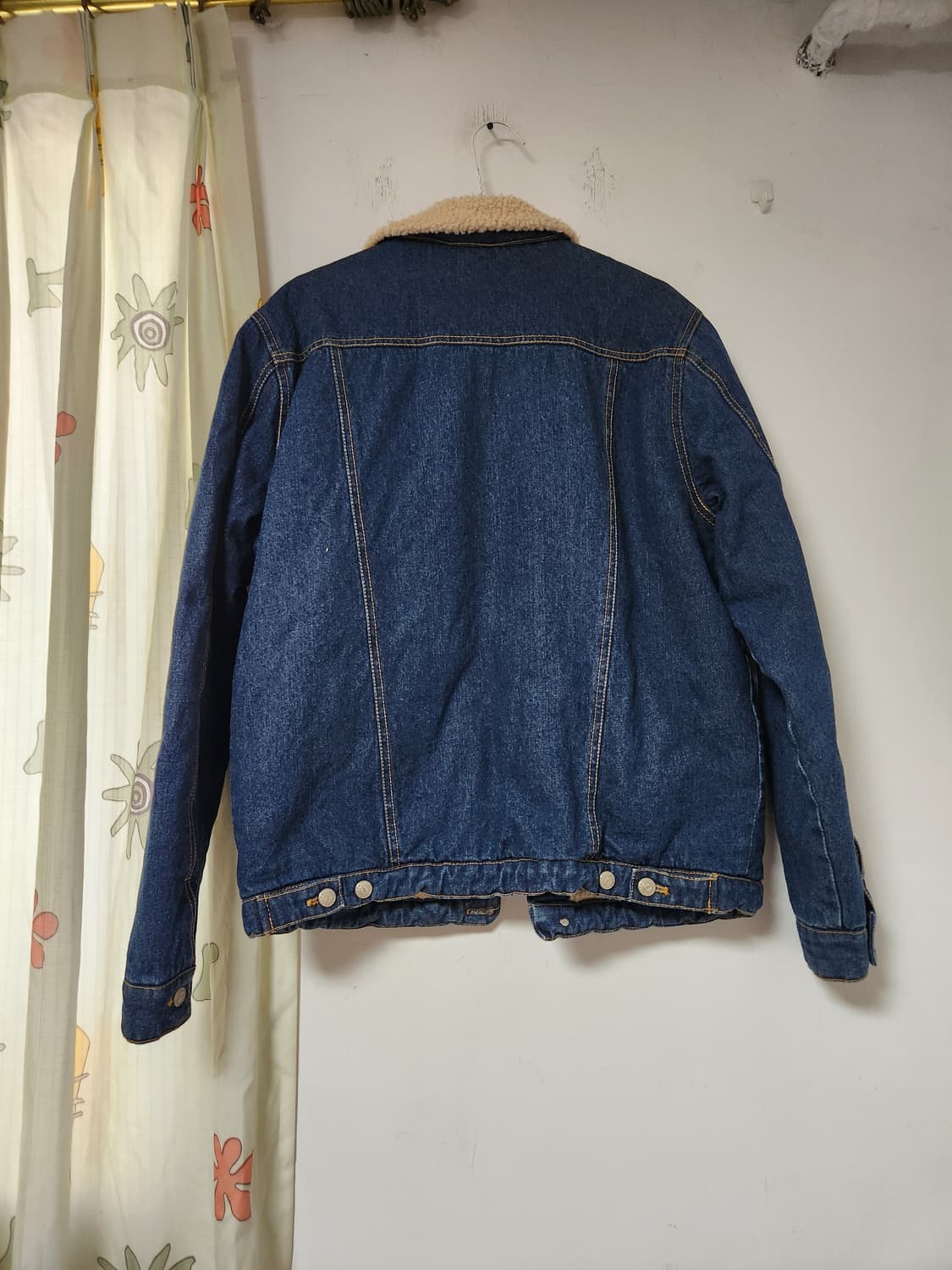 청자켓 데님 뽀글이 겨울 점퍼XL 상품이미지3