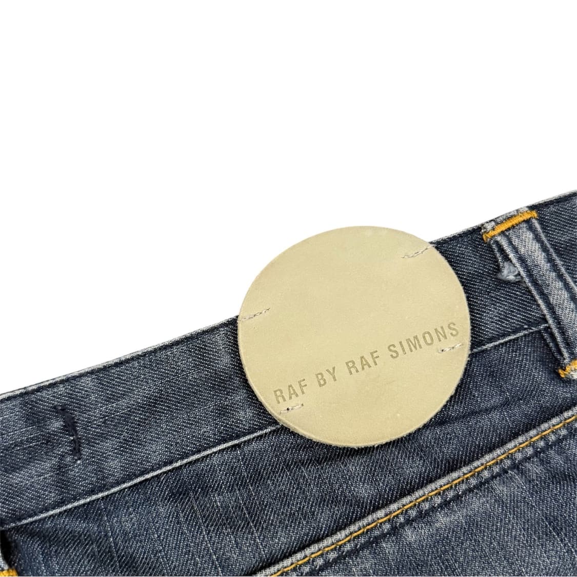 2000s Raf simons archive denim jeans 상품이미지5