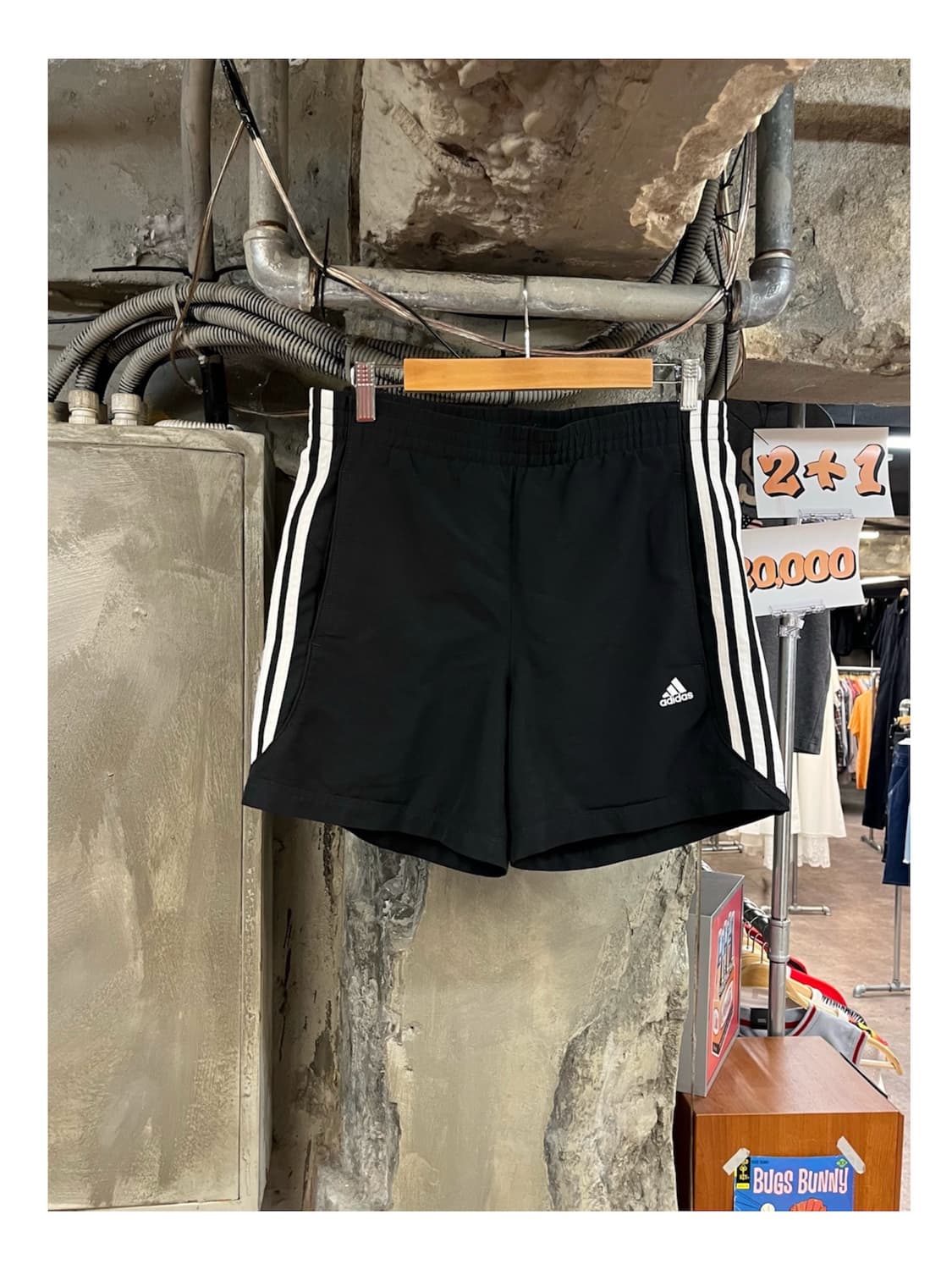 아디다스 하프 팬츠 블랙 90 #csz4088 상품이미지1