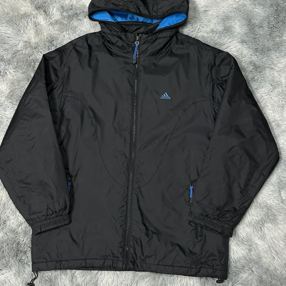 아디다스 올드스쿨 나일론 후드점퍼 L 상품이미지1