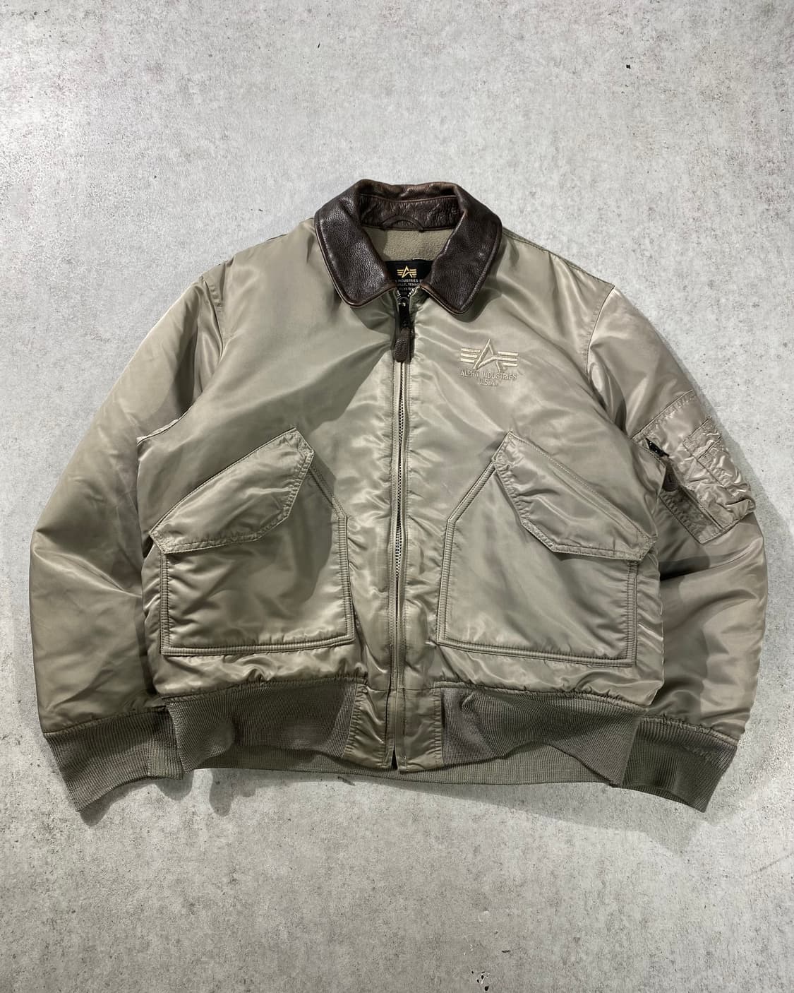 [US M] 알파인더스트리 CWU-45P 밀리터리 플라이트 자켓 상품이미지1