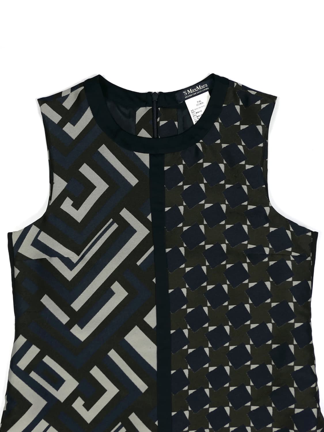 S MaxMara geometric sleeveless dress 상품이미지2