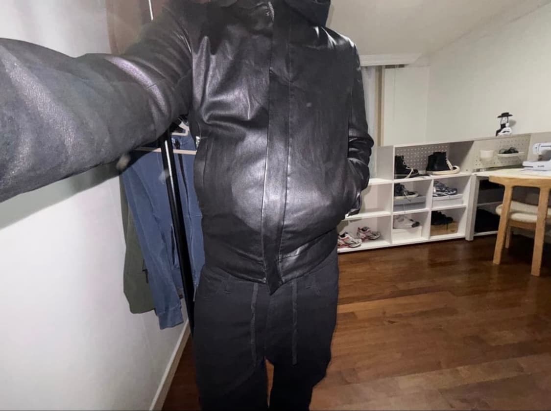 램스킨 레더 자켓 상품이미지3