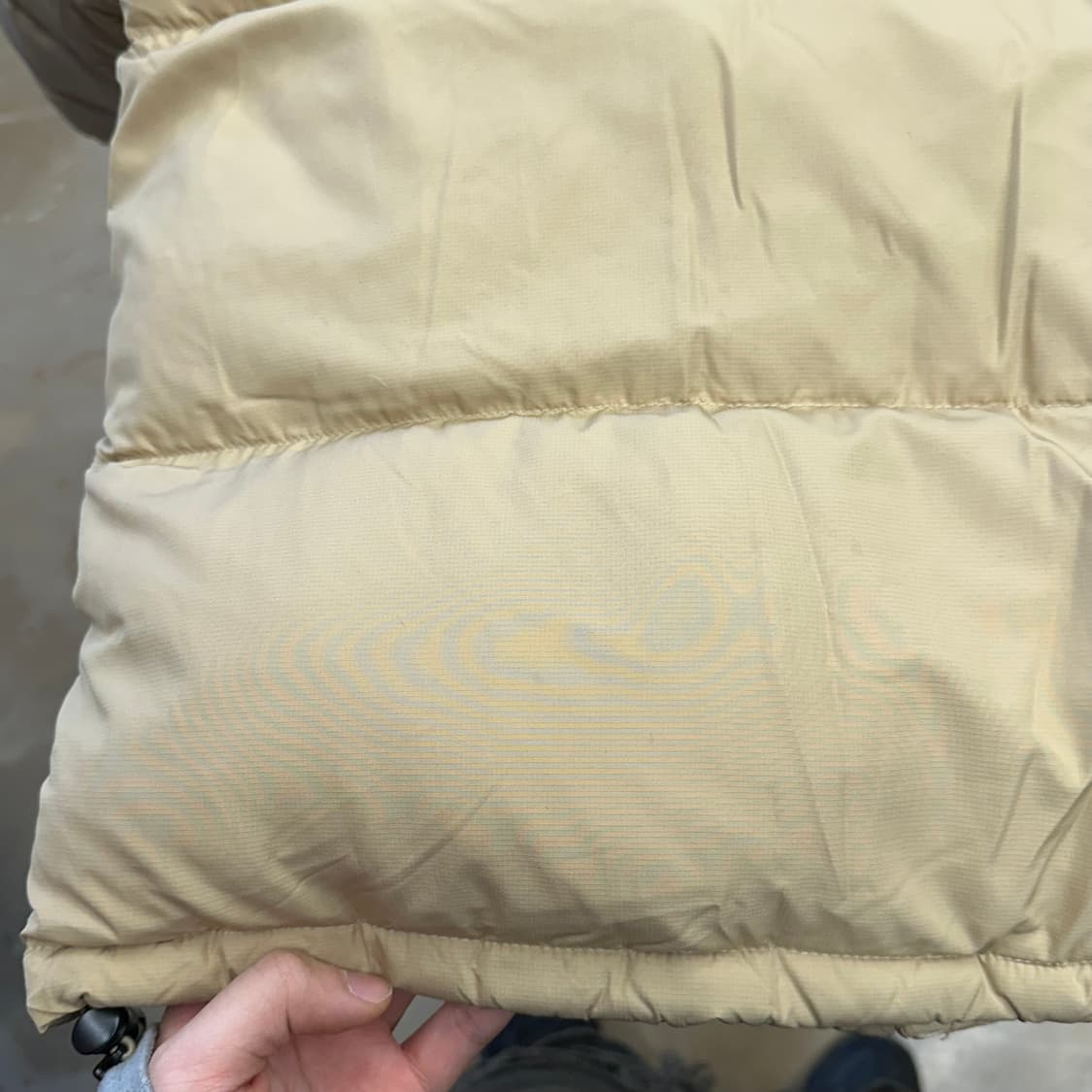 S 노스페이스 1996 눕시 600 브라운 다운 패딩 상품이미지10