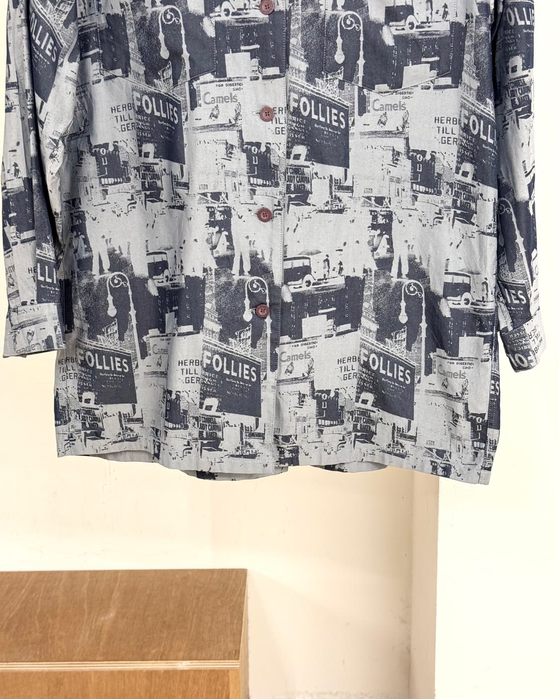 크리스찬 디올 블루 포토그래픽 프린트 셔츠 상품이미지5