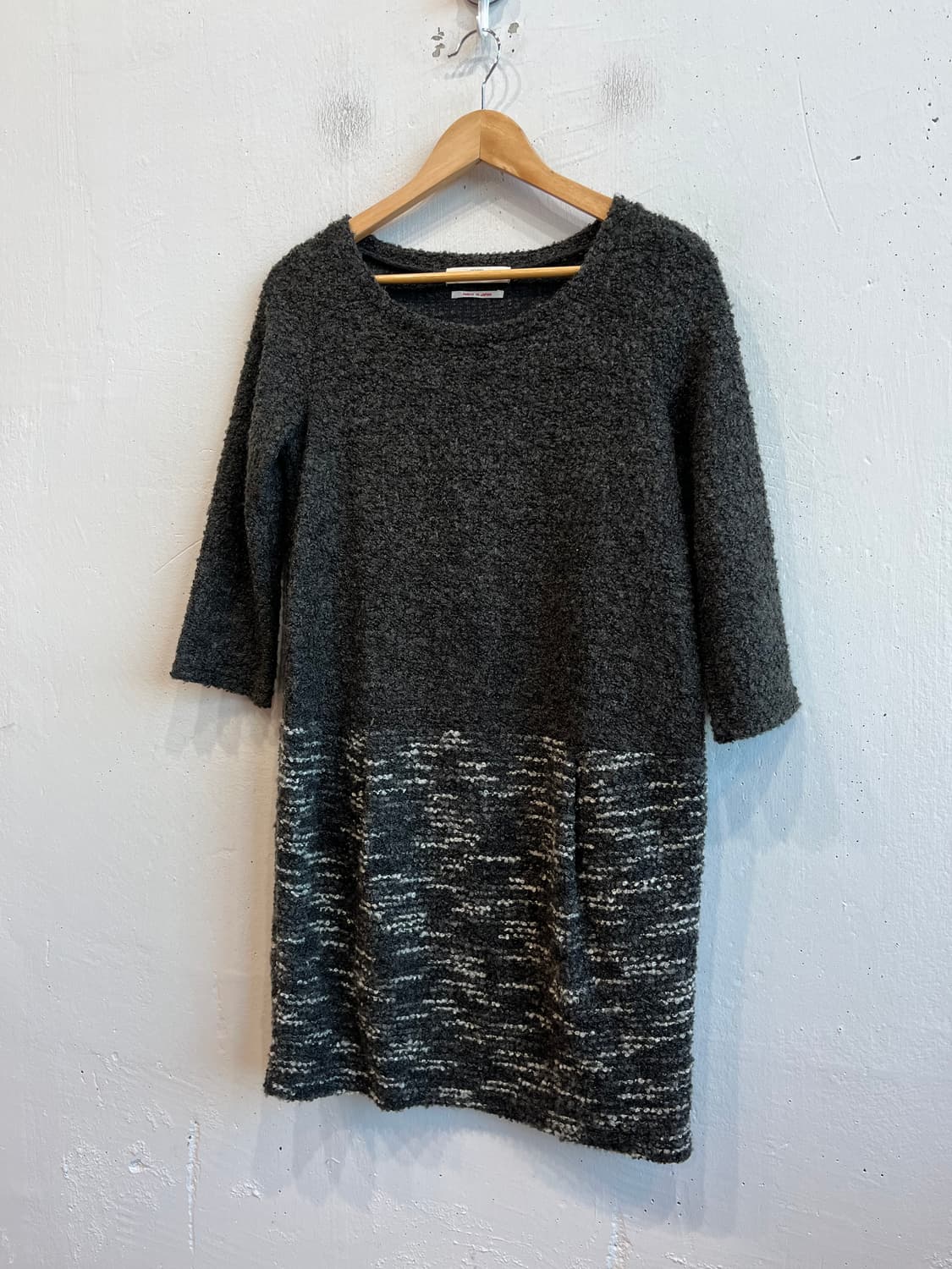 IKKA 부클 니트 원피스 Made in JAPAN 상품이미지1