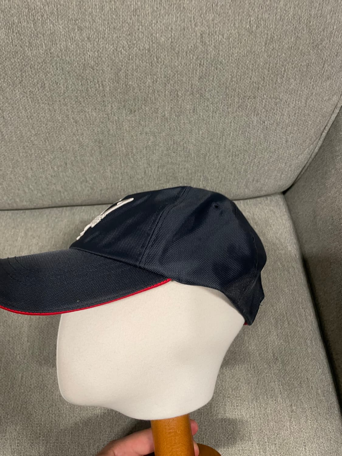 마세라티 네이비 볼캡 상품이미지3