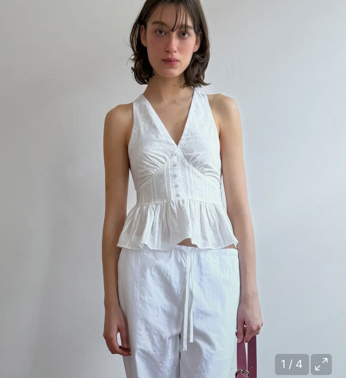 Rose Sleeveless (Cream)  시눈  상품이미지1