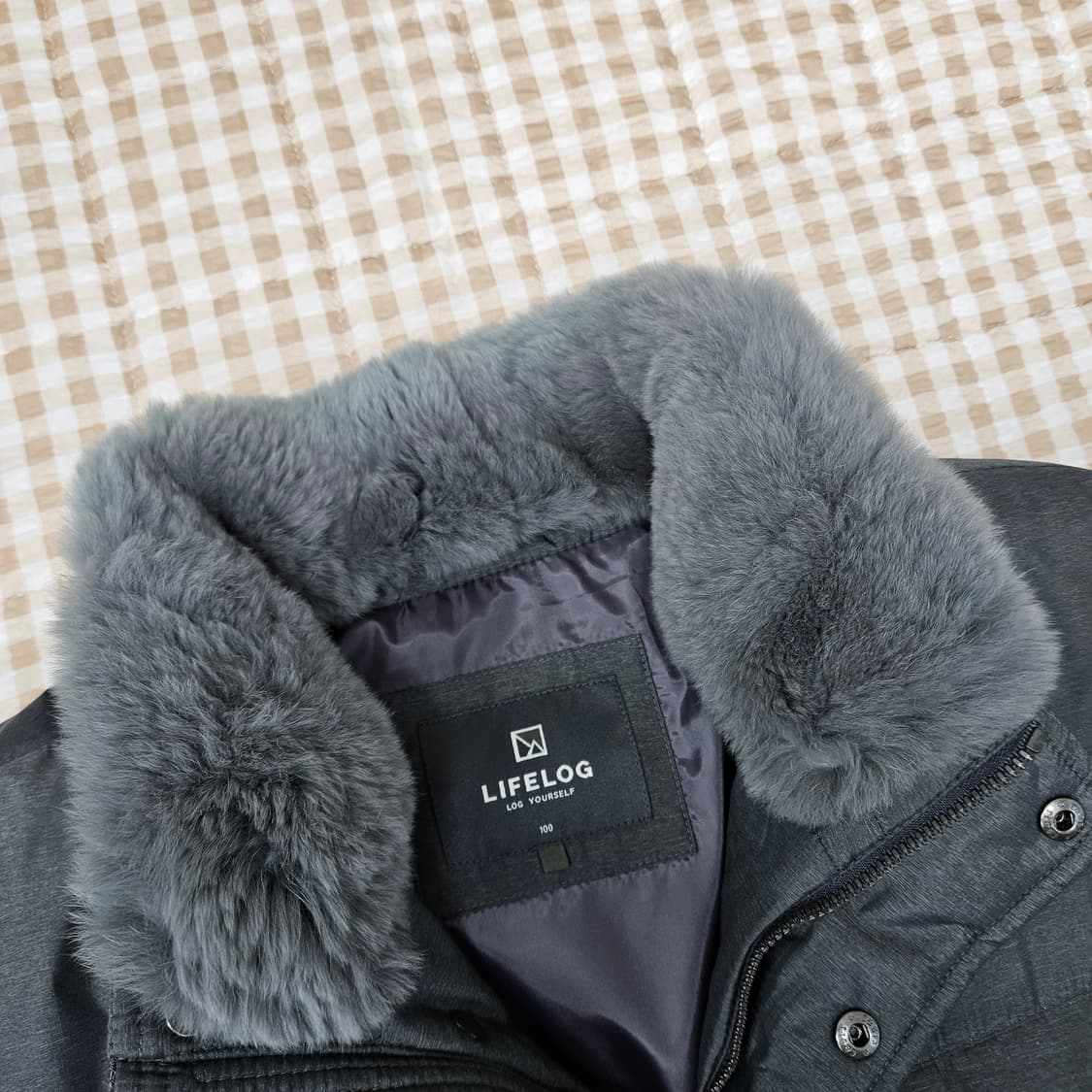 라이프로그 오리털 코트형 패딩 남자100 상품이미지2