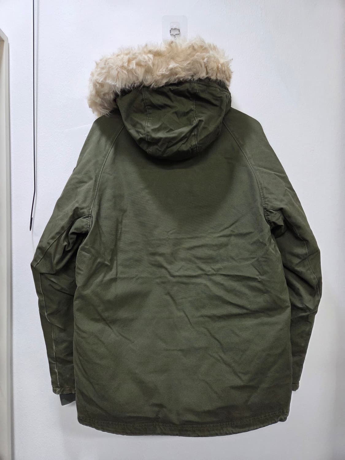 아디다스 후드 패딩 헌팅점퍼패딩 코튼점퍼 올드스쿨 상품이미지7