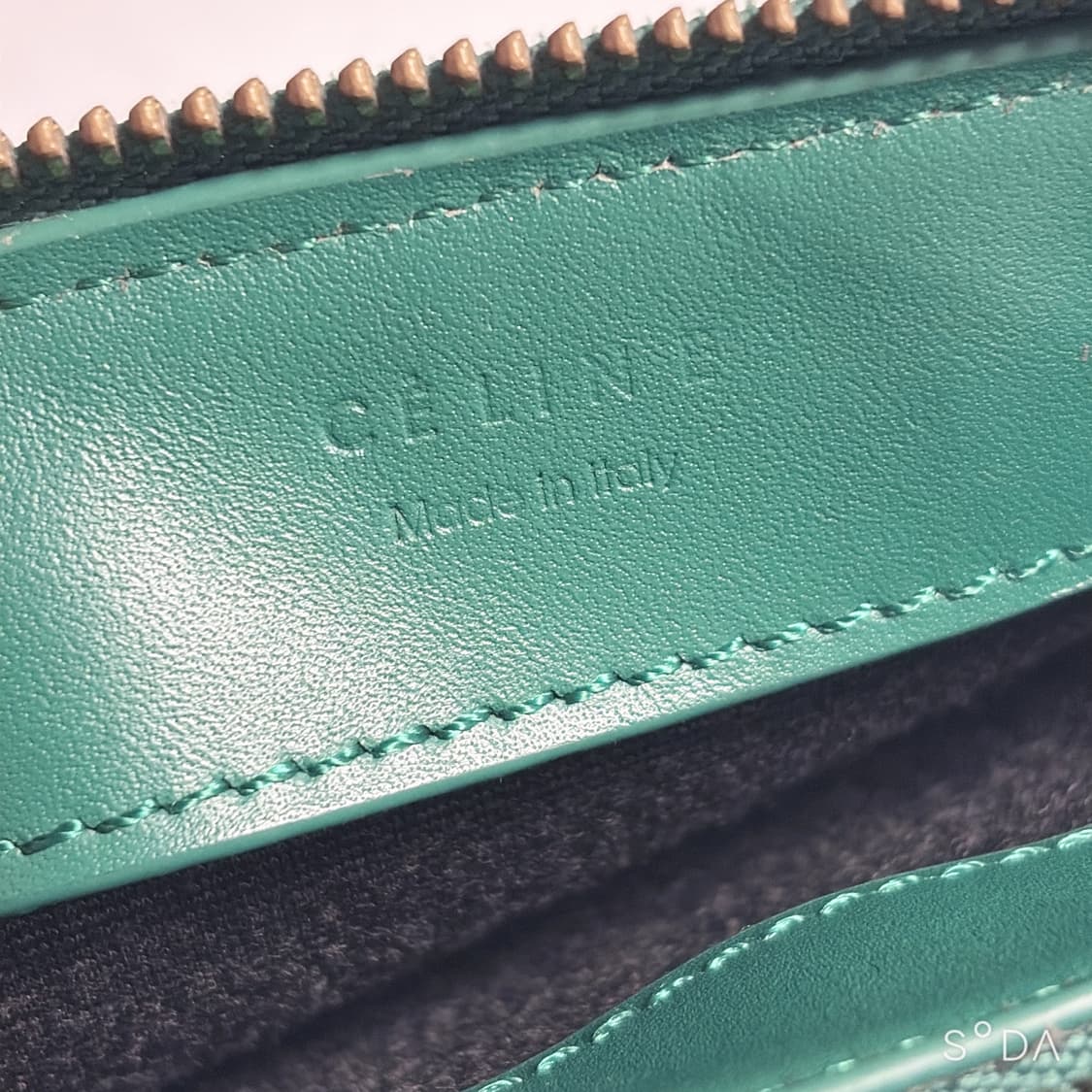셀린느 클러치백 그린 상품이미지10