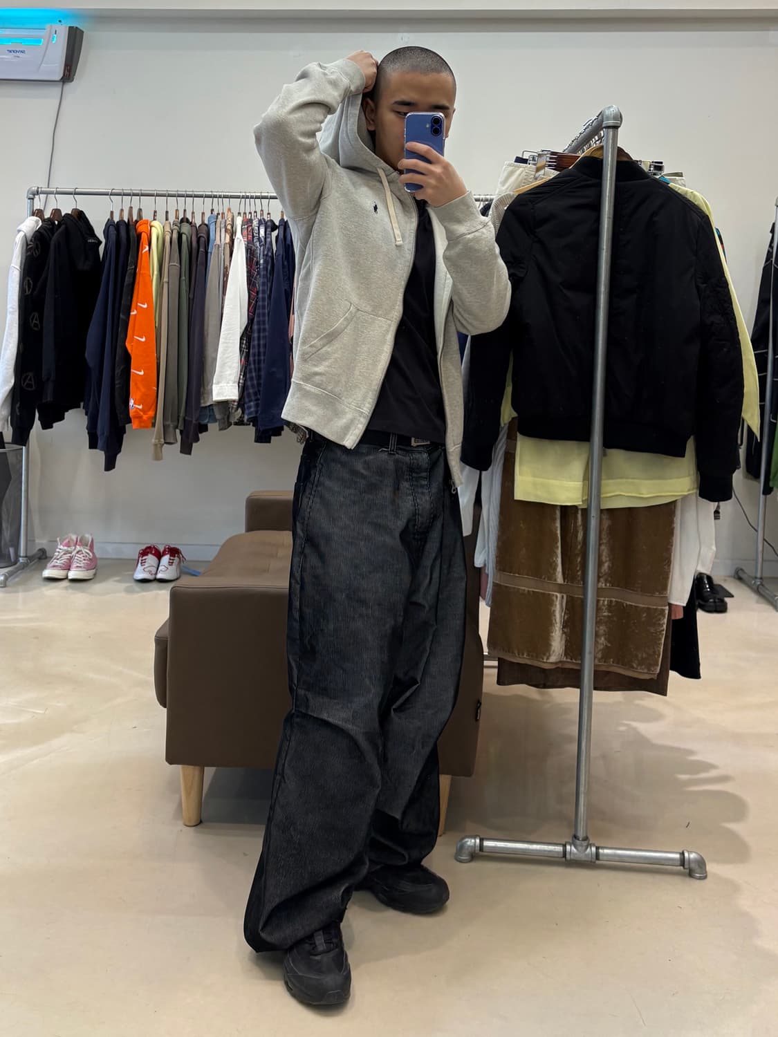 폴로 랄프로렌 써멀 집업 상품이미지5