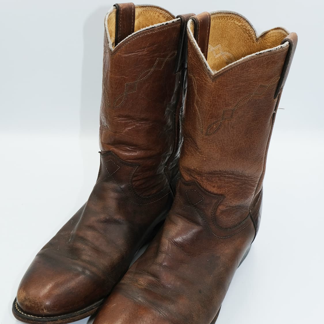 빈티지 저스틴 웨스턴 레더 부츠 8.5D(260)사이즈 BT26010 상품이미지5