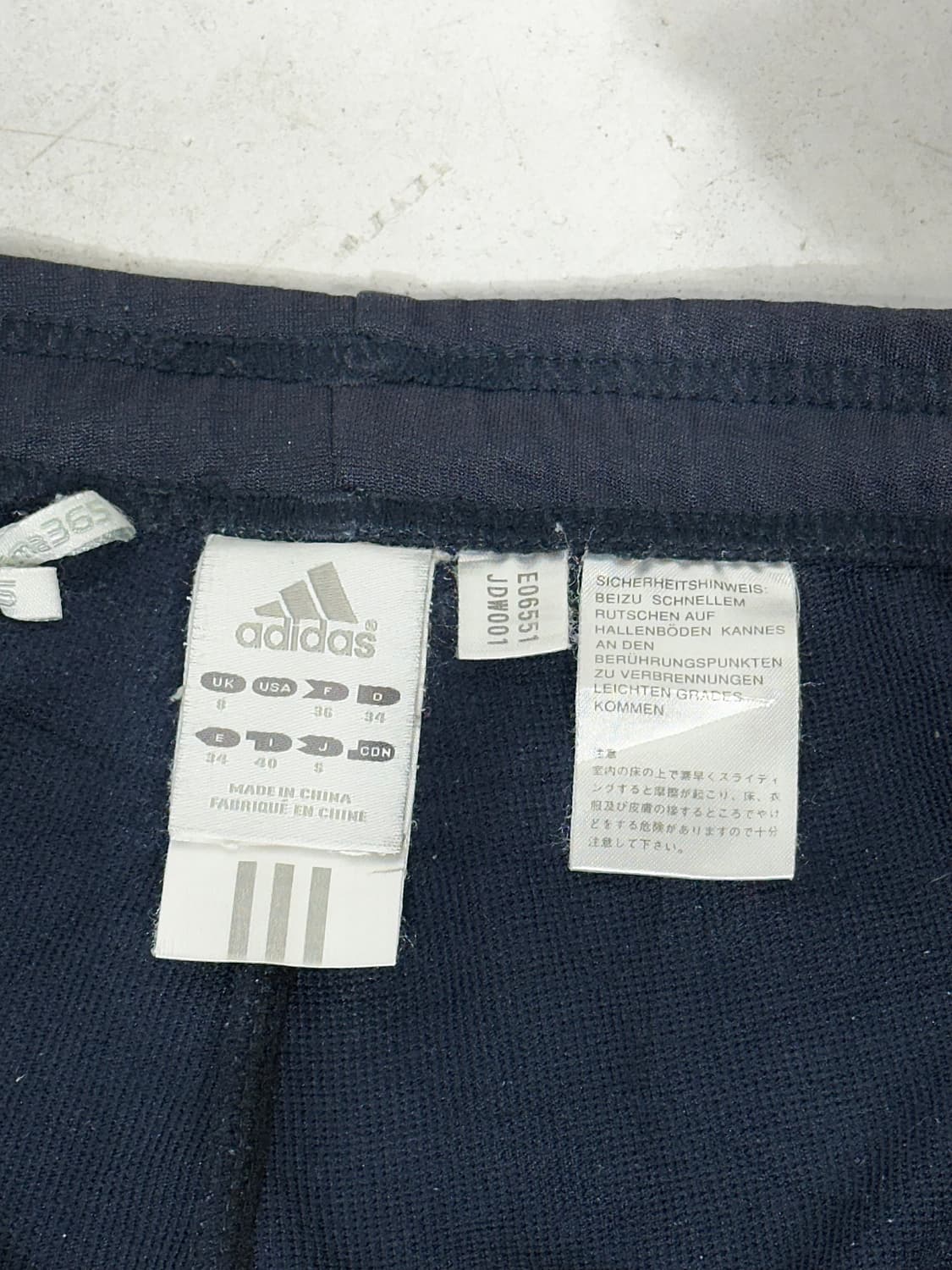  아디다스 네이비 핑크 삼선 와이드 부츠컷 추리닝 바지 트레이닝 팬츠 S 상품이미지7