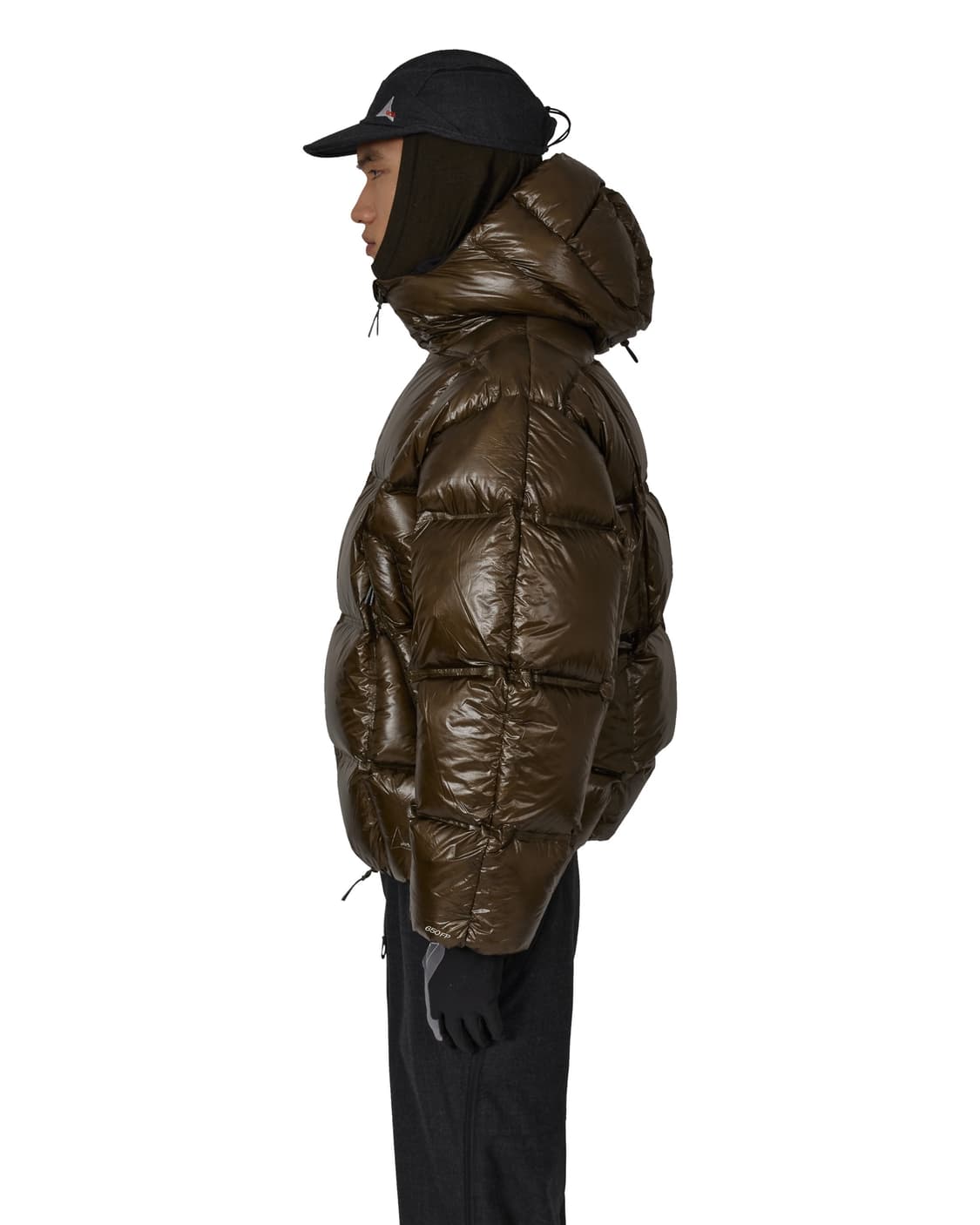 로아 큐브 패딩 올리브 상품이미지3