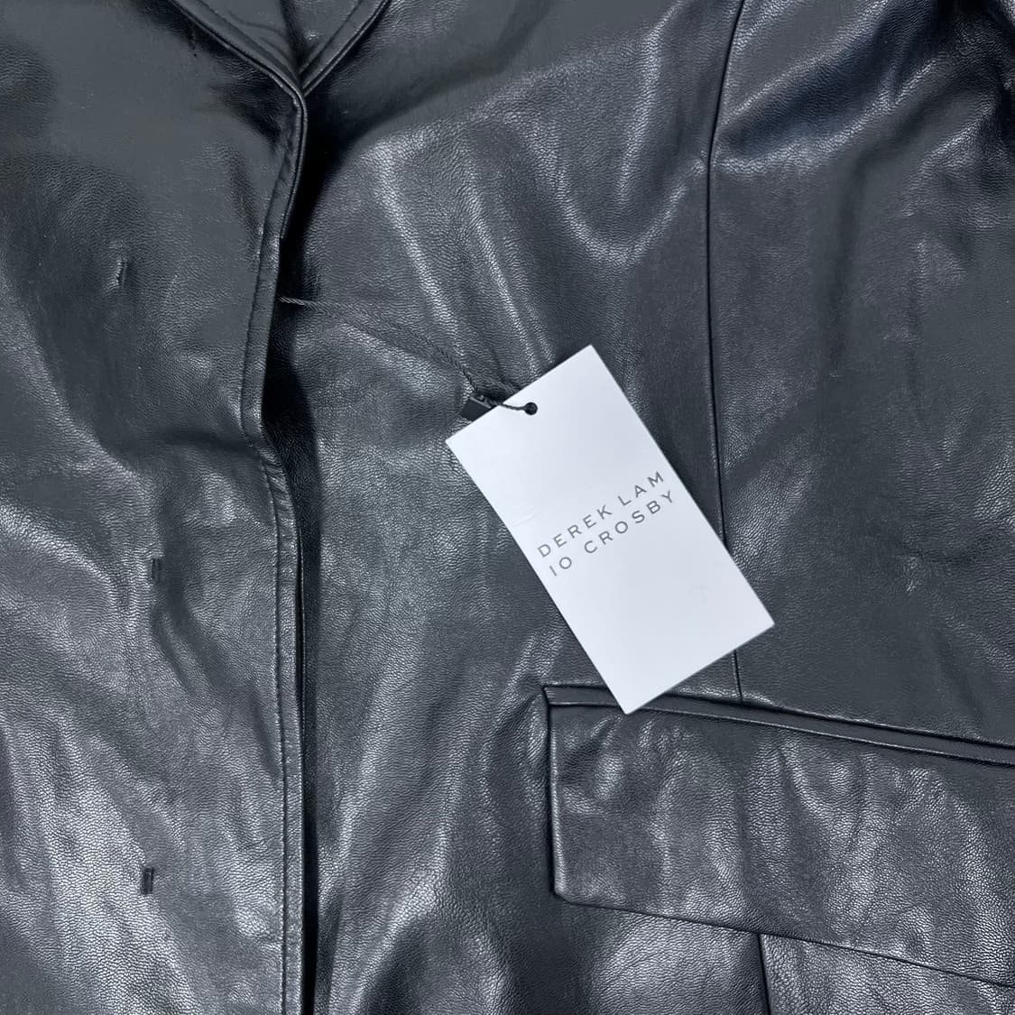 데렉 램 10 크로스비 레더 롱 자켓 상품이미지5