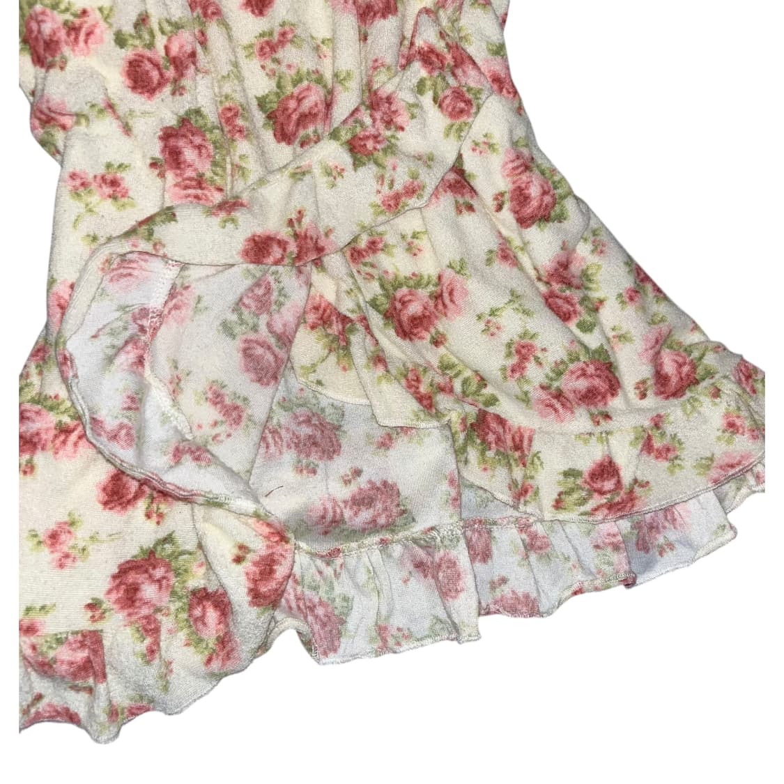 BABY DOLL 베이비돌 플라워 패턴 끈 나시 모리키치갸루y2k 상품이미지3