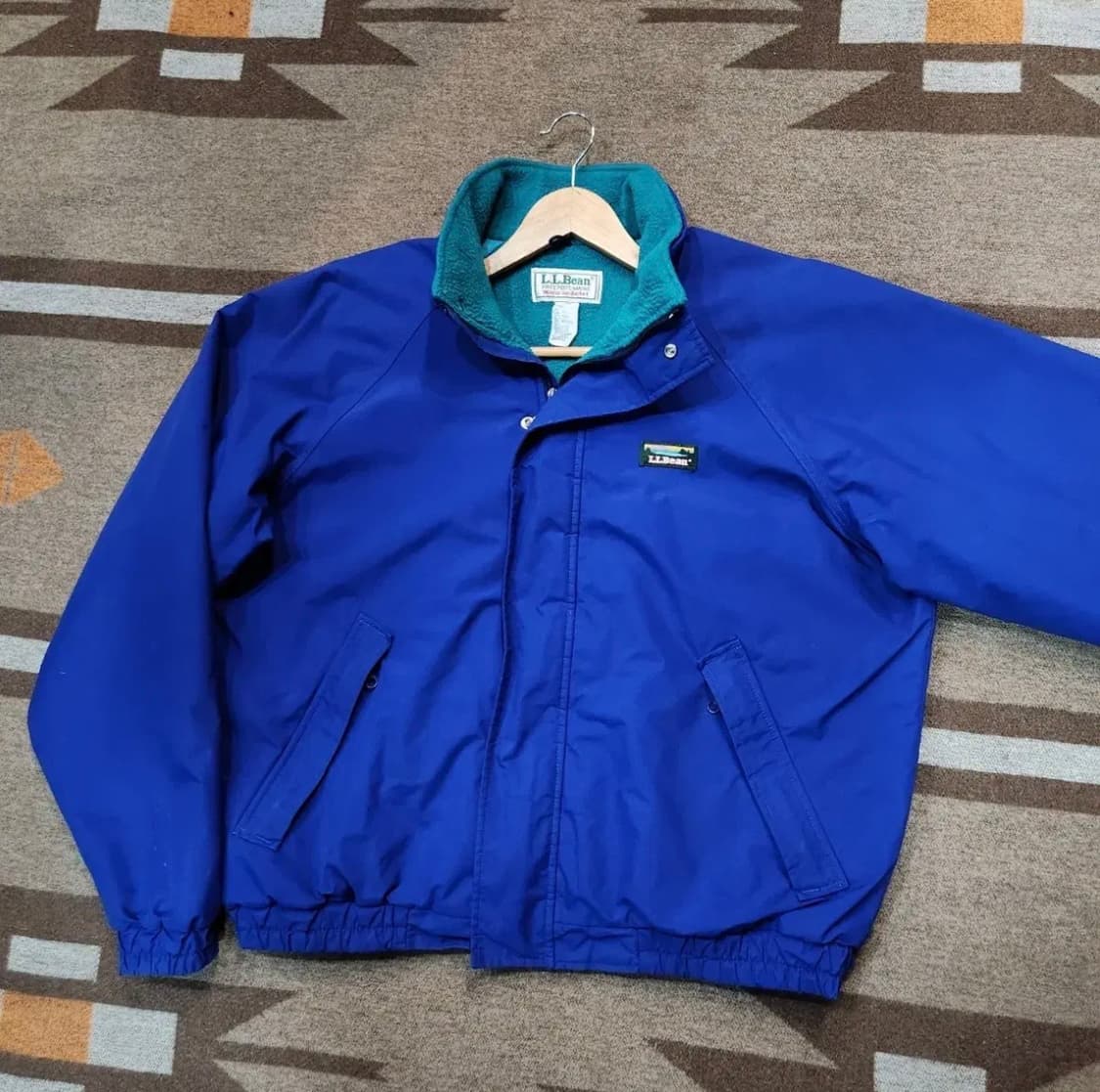 LLBean USA 엘엘빈 90s 웜업 자켓 XL 상품이미지1