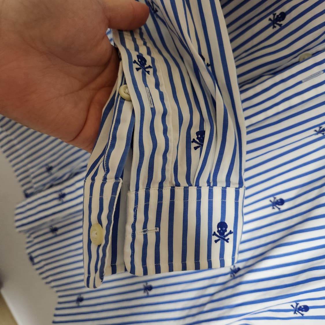 폴로랄프로렌 해골 자수 남방 LG 상품이미지4