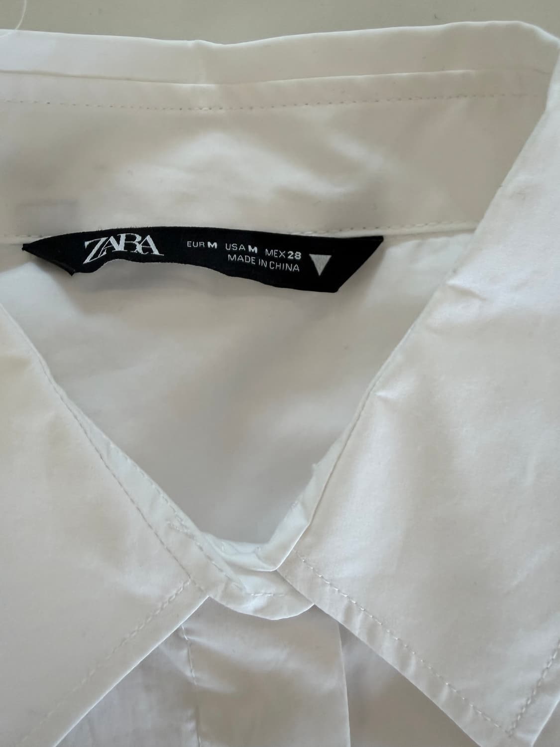 자라 포켓 포플린 셔츠 M 상품이미지3