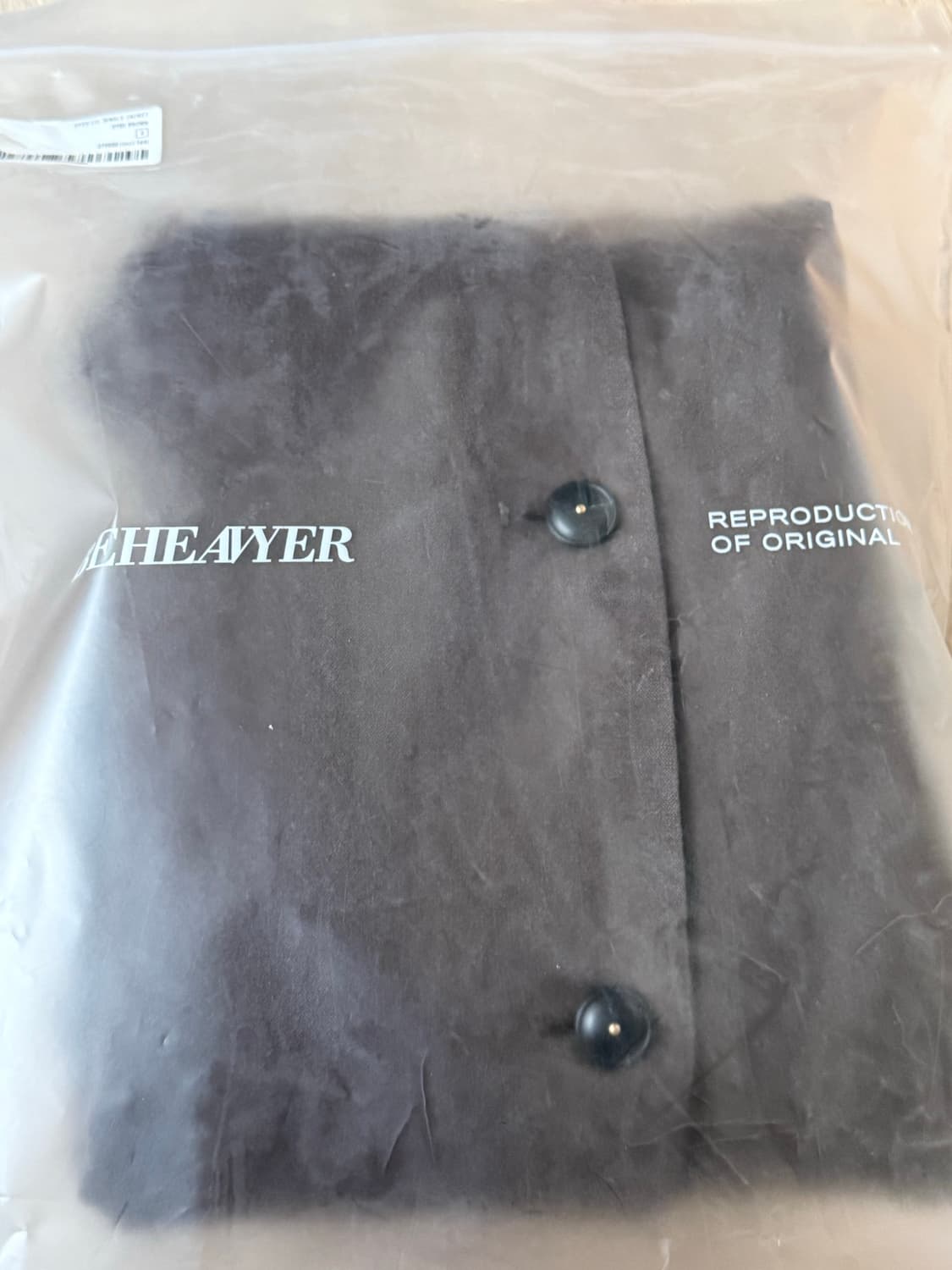 비헤비어 DYED C/L 싱글 자켓 브라운 2사이즈 상품이미지7