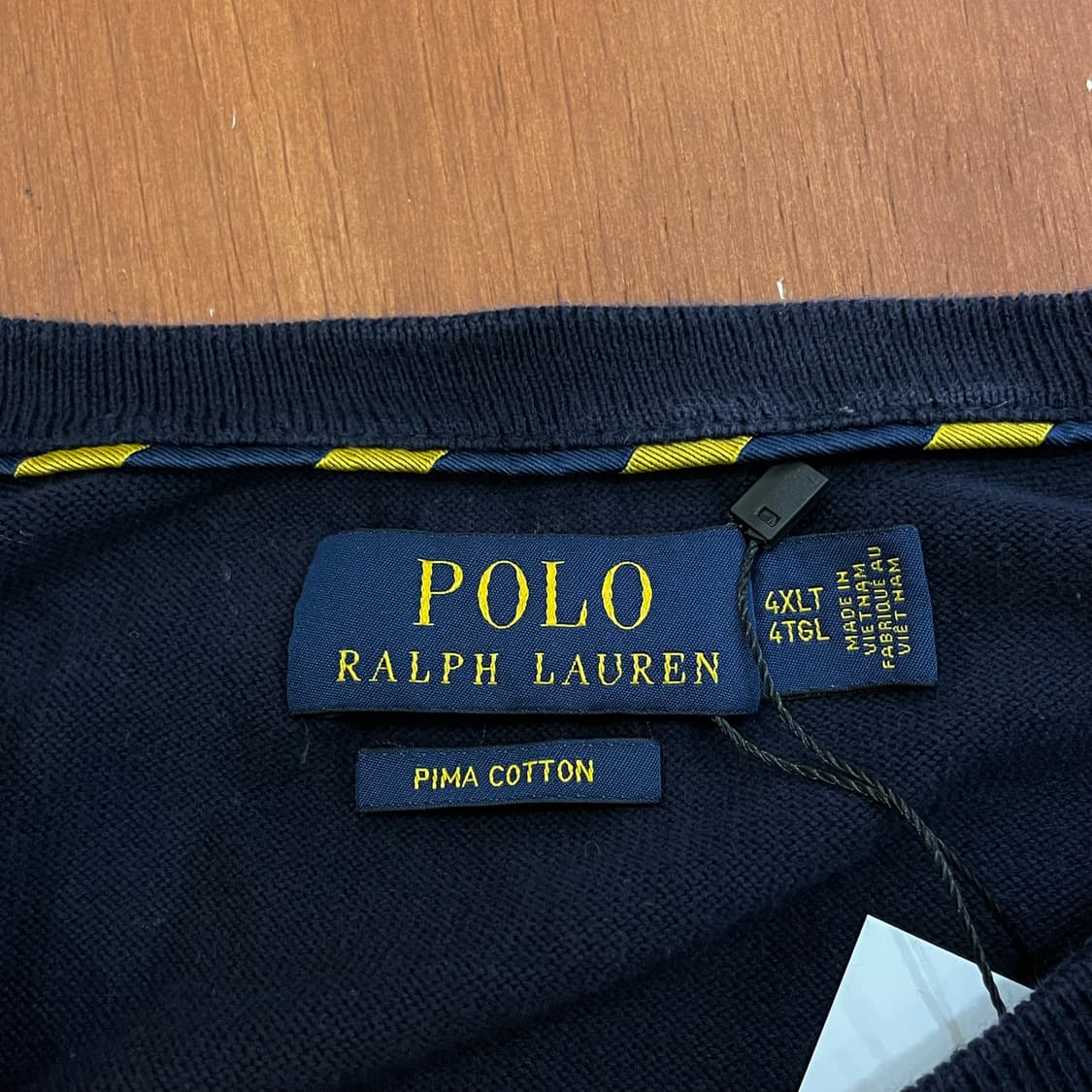 (4XL) POLO 폴로 랄프로렌 피마코튼 브이넥 니트  상품이미지7