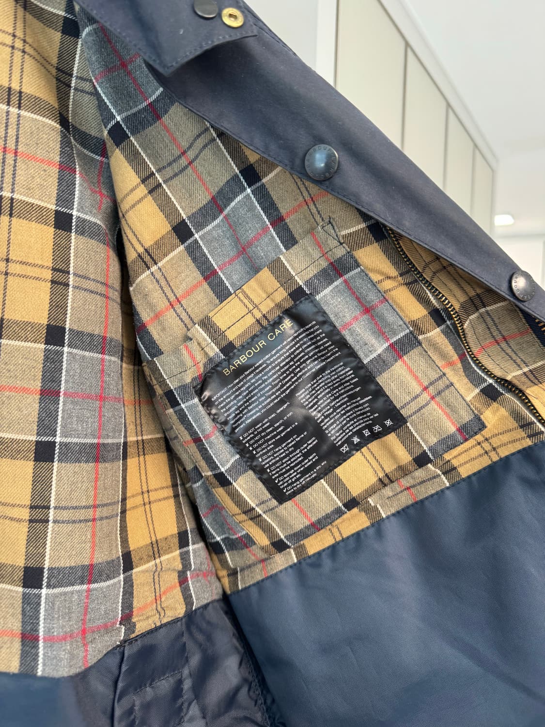 100-105 바버 비데일 네이비 상품이미지6