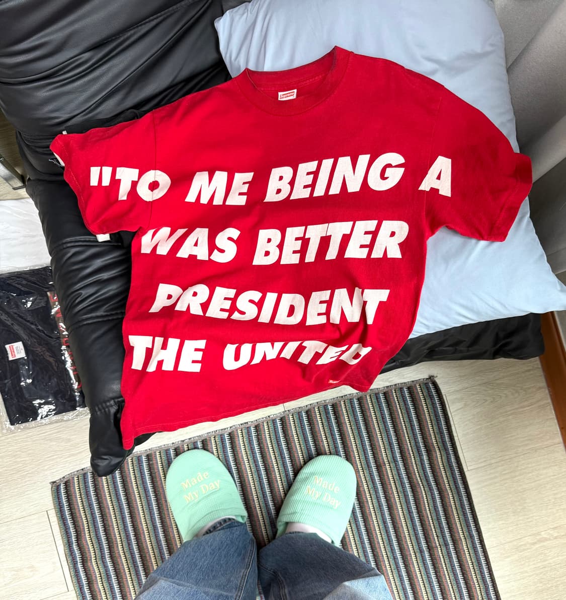 07ss 올드 슈프림 굿펠라스 반팔 티셔츠 상품이미지1