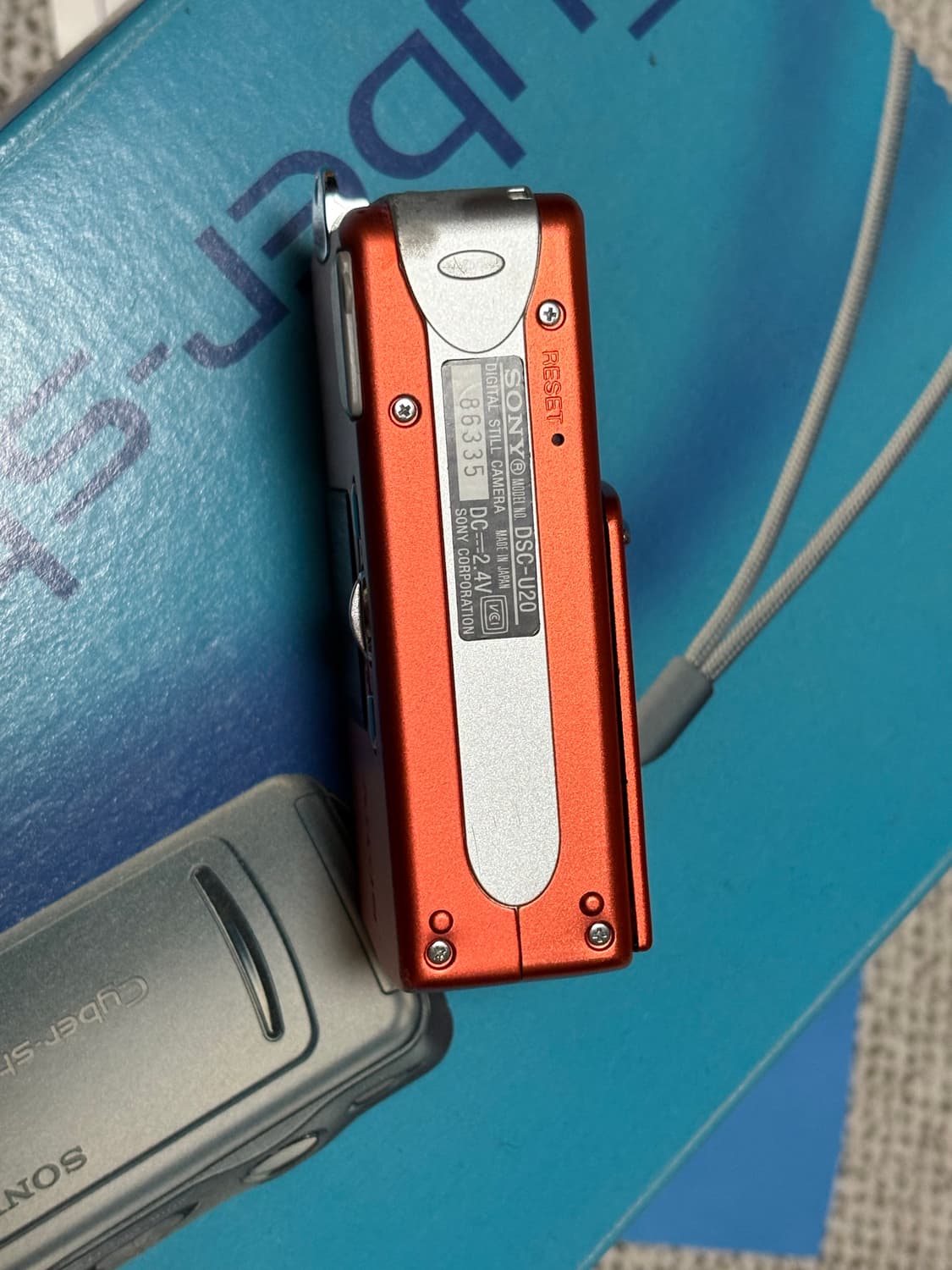 SONY CYBERSHOT DSC-U20 오렌지 소니 사이버샷 상품이미지4