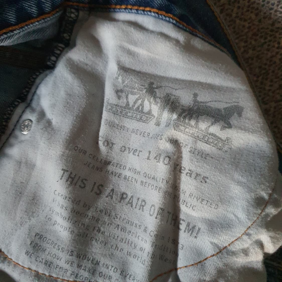 빅사이즈 리바이스 550 빈티지  데님 No.17 상품이미지4