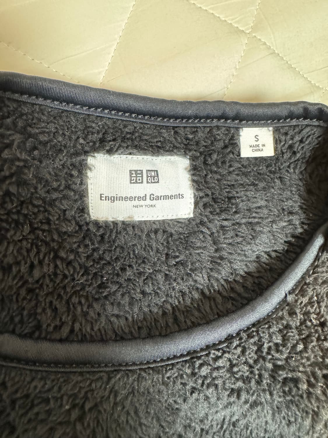 유니클로x엔지니어드가먼츠 후리스 풀오버 s 상품이미지2