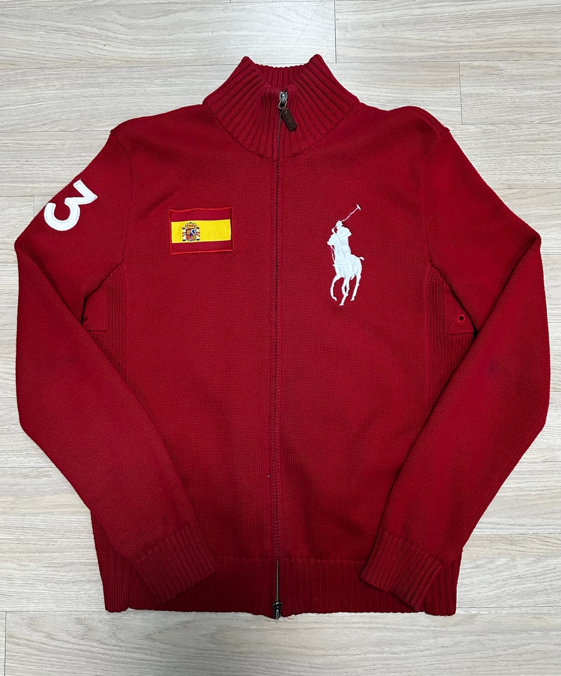 폴로 빅포니 스페인 니트집업 상품이미지1