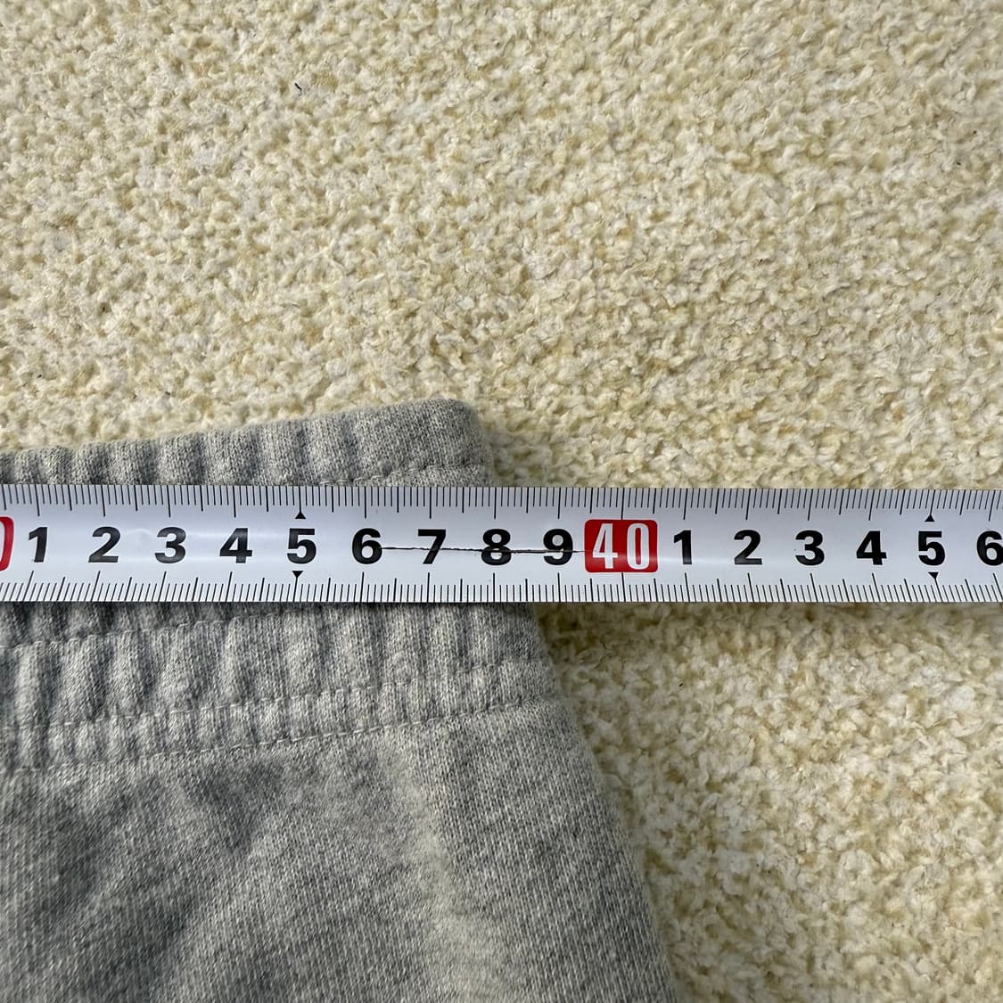 [L] 무신사스탠다드 멜란지그레이 트레이닝 팬츠 0114T1 상품이미지5