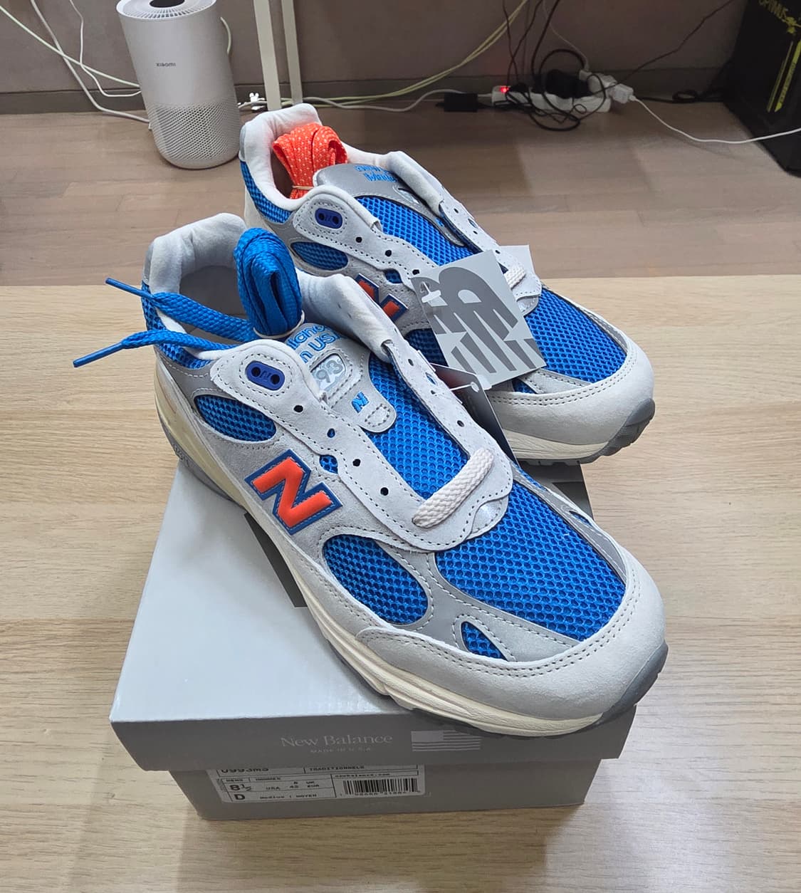 [새제품,265]뉴발란스 키스 메디슨스퀘어 993 그레이매터 상품이미지7