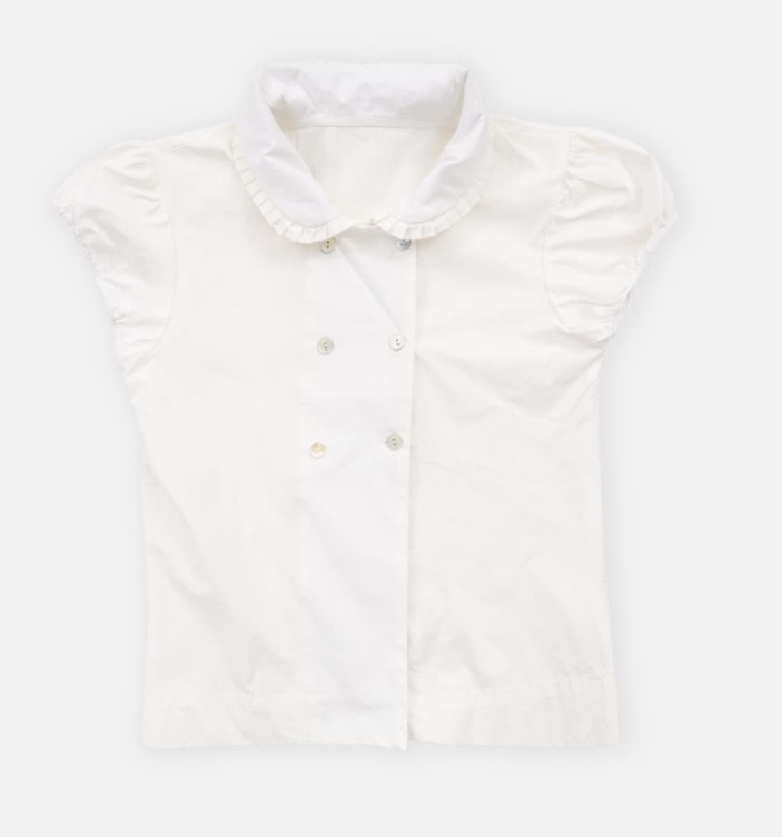 퍼프 카라 블라우스 셔츠 모리걸 상품이미지1