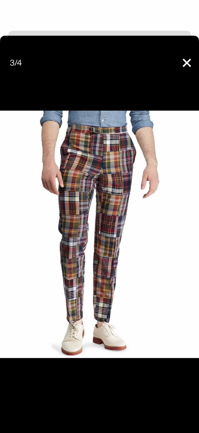 폴로 마드라스 패치워크 트라우저 상품이미지8