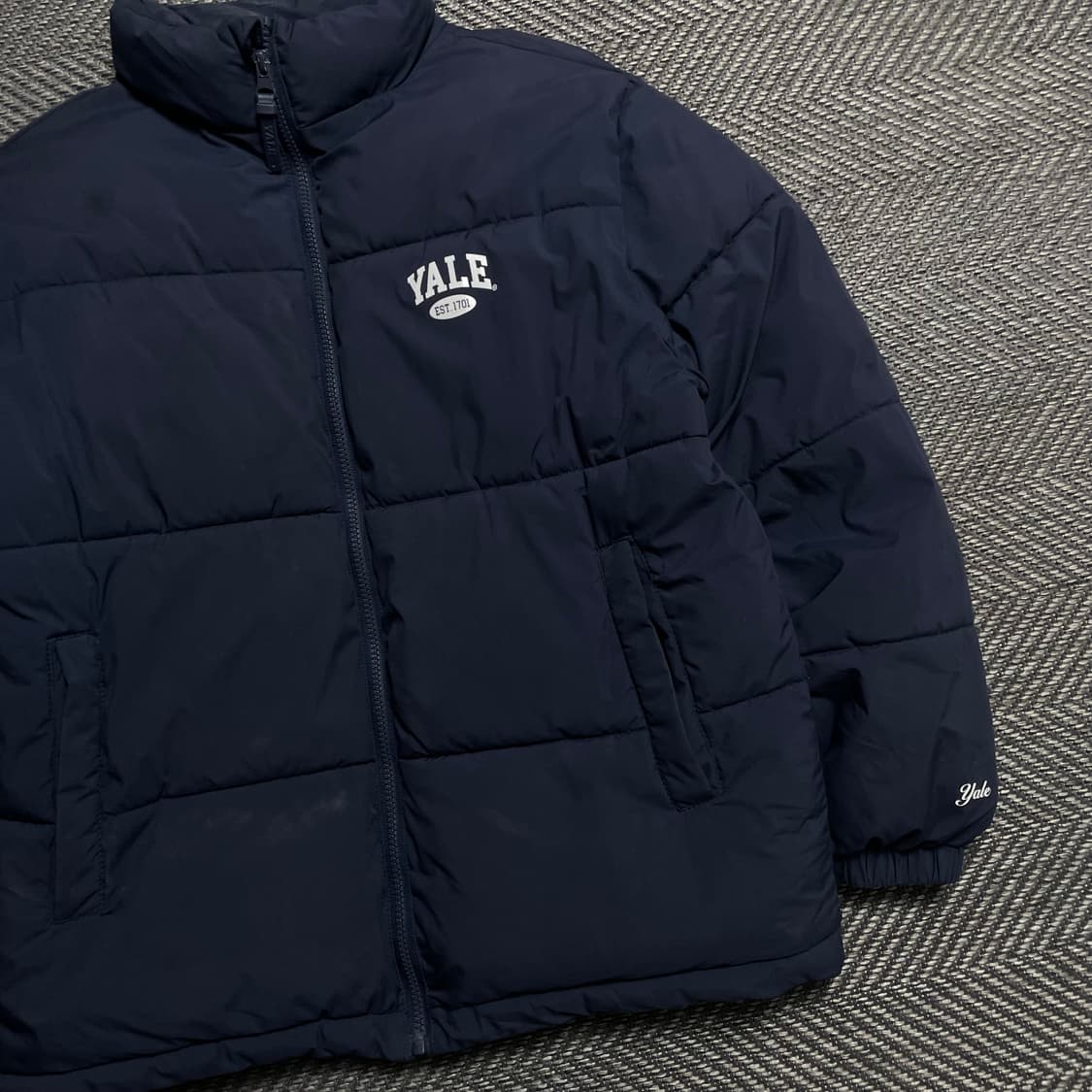 YALE 예일 로고 베이직 푸퍼 패딩o 5253 상품이미지2