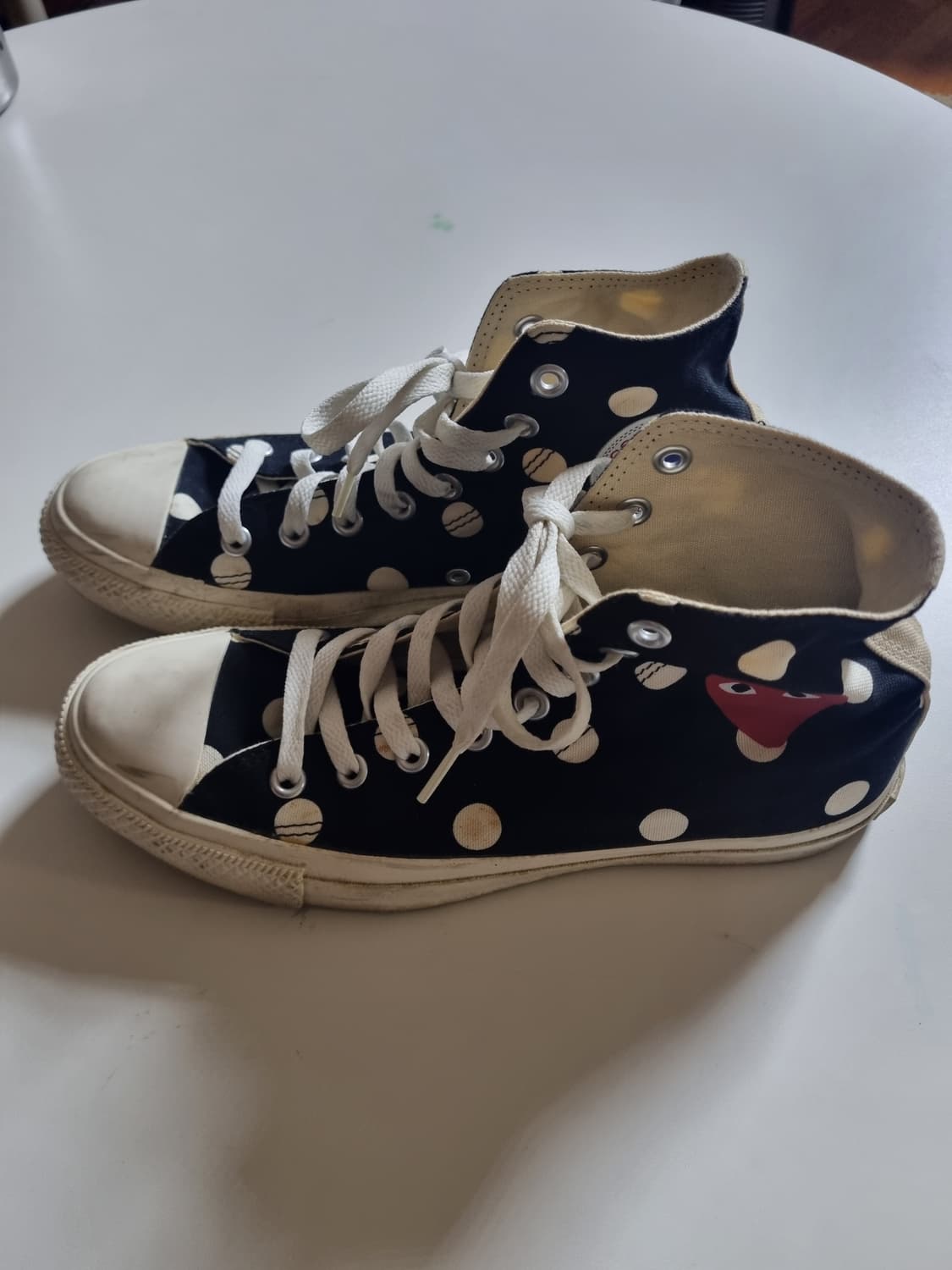 꼼데가르송 도트 컨버스 상품이미지2