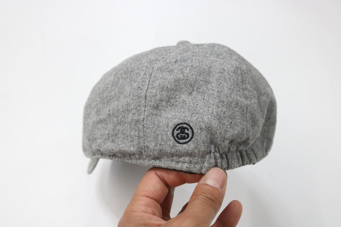 Stussy 스투시 빈티지 울 블렌드 뉴스보이캡 헌팅캡 그레이 상품이미지4