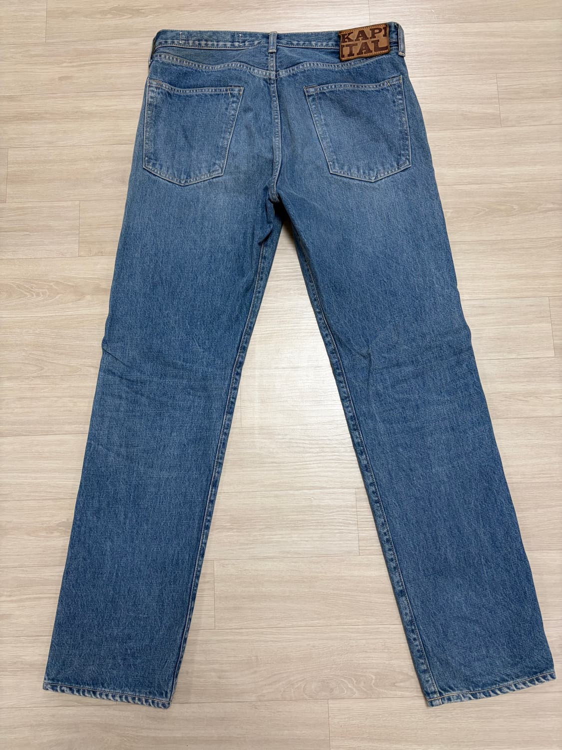 [34] 캐피탈 젬스톤 데님 팬츠 인디고 연청 상품이미지2